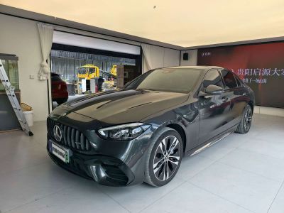 Mercedes-Benz C-Class NEV, 2022 г., синий, 44 000 км Mercedes-Benz C-Class версия NEV 2023 C 350 eL