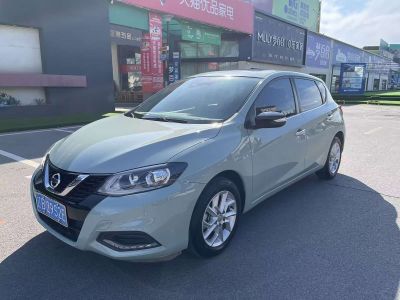 Nissan TIIDA, 2023 г., зелёный, 22 000 км Nissan 骐达TIIDA, 2023 г., зелёный, 30 000 км