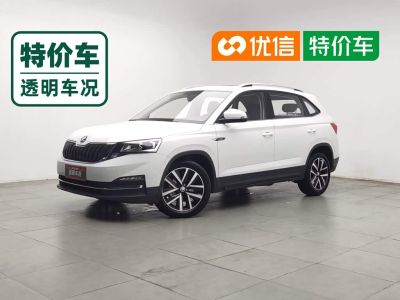 Skoda Kamiq, 2023 г., синий, 22 700 км Skoda 柯米克, 2024 г., белый, 29 500 км