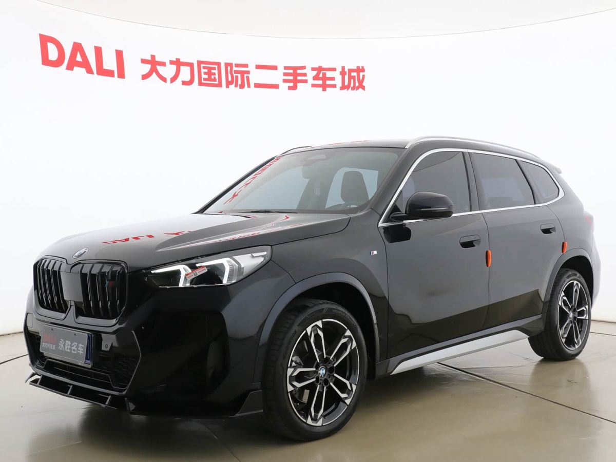 BMW X1, 2024 г., чёрный, 29 000 км BMW X1 2024 sDrive25Li пакет M Sport