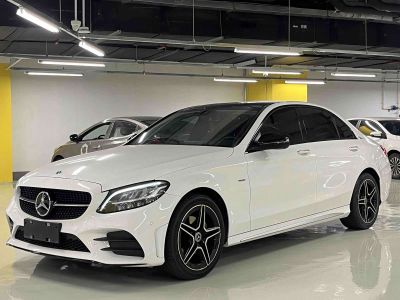 Mercedes-Benz C-Class NEV, 2022 г., синий, 44 000 км Mercedes-Benz C-Class 2021 C 260 L 运动星耀臻藏版
