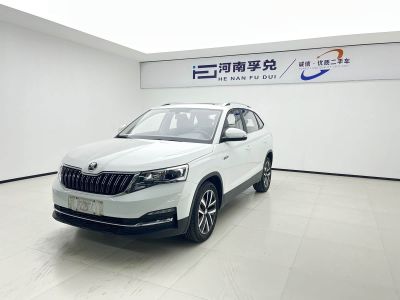 Skoda Kamiq, 2023 г., синий, 22 700 км Skoda 柯米克, 2024 г., белый, 18 000 км