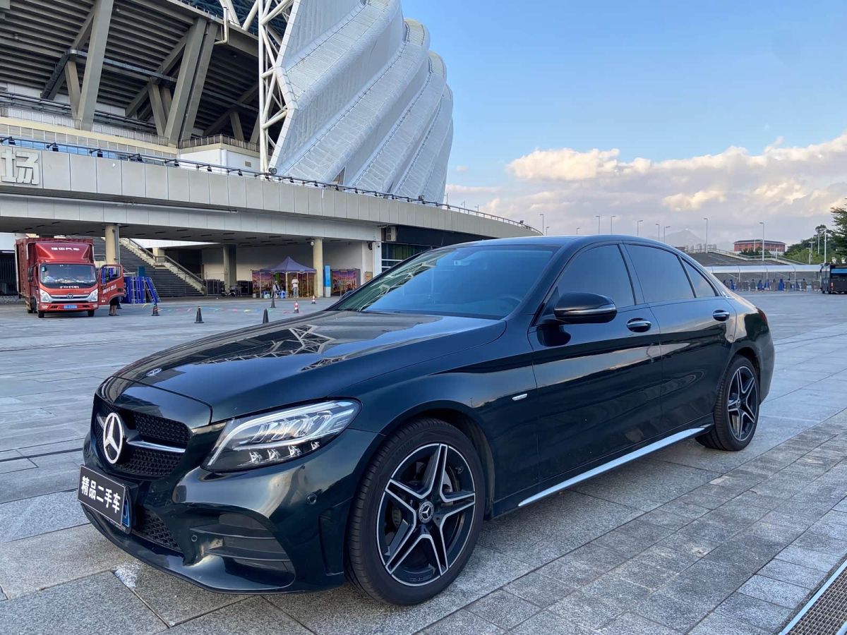 Mercedes-Benz C-Class, 2021 г., чёрный, 57 000 км Mercedes-Benz C-Class 2021 C 260 L 运动星耀臻藏版