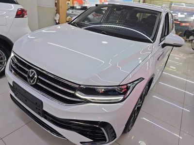 Volkswagen Tiguan L, 2022 г., белый, 28 600 км Volkswagen Tiguan L 2023 330TSI автомат одна ведущая ось R-Line комплектация «Юэсян»