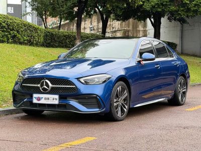 Mercedes-Benz C-Class NEV, 2022 г., синий, 44 000 км Mercedes-Benz C-Class версия NEV 2023 C 350 eL