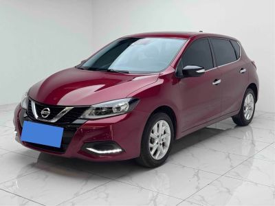 Nissan TIIDA, 2023 г., зелёный, 22 000 км Nissan 骐达TIIDA, 2024 г., красный / фиолетовый, 19 500 км