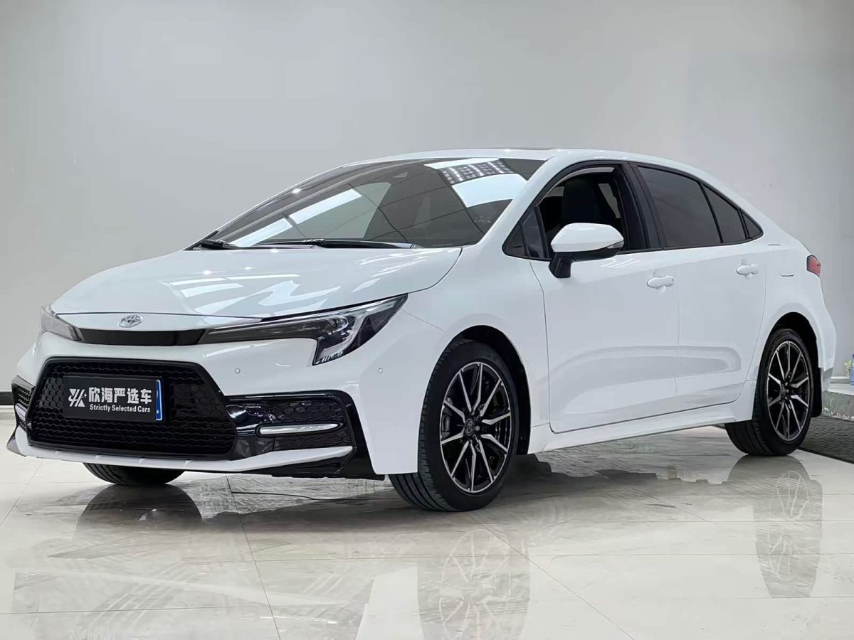 Toyota Levin, 2023 г., белый, 33 000 км Toyota Levin, 2023 г., белый, 33 000 км