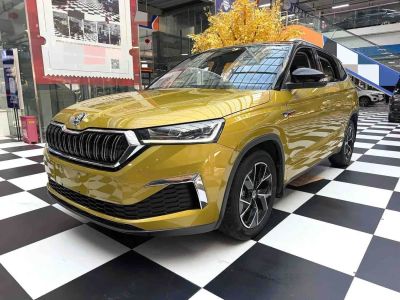 Skoda Kamiq, 2023 г., белый, 30 000 км Skoda 柯米克, 2023 г., жёлтый / оранжевый, 41 000 км