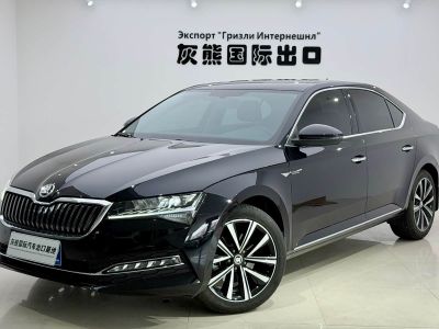 Skoda Superb, 2024 г., чёрный, 8 500 км Skoda 速派, 2024 г., чёрный, 9 000 км