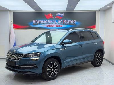 Skoda Karoq, 2023 г., белый, 34 000 км Skoda 柯珞克, 2023 г., синий, 34 200 км