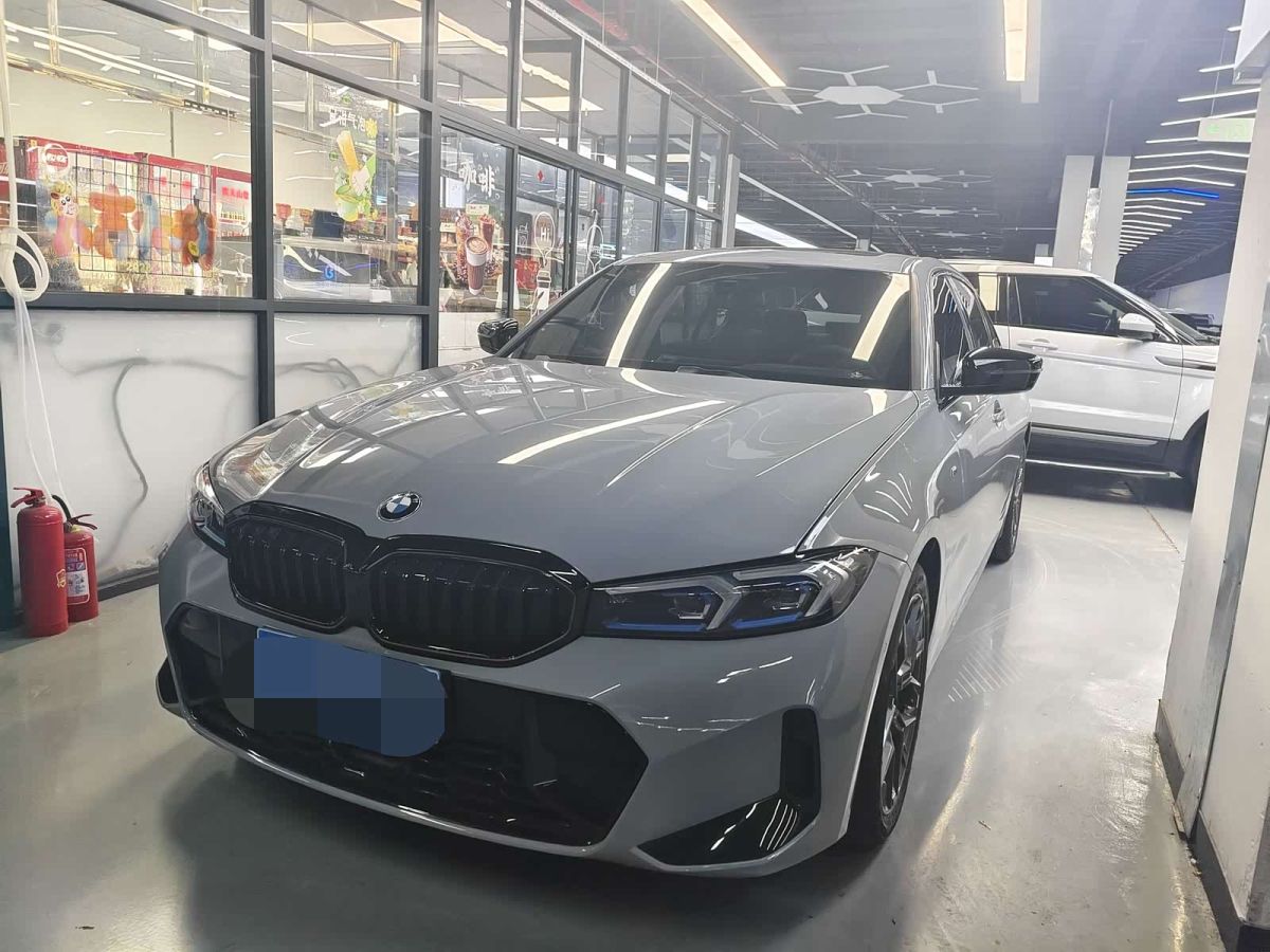 BMW 3 серия, 2025 г., серебристый / серый, 12 000 км BMW 3 серия 2025 330Li пакет M Sport, исполнение «Ночь»