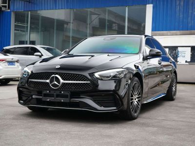 Mercedes-Benz C-Class, 2022 г., синий, 46 000 км Mercedes-Benz C-Class 2022 C 260 L Спорт