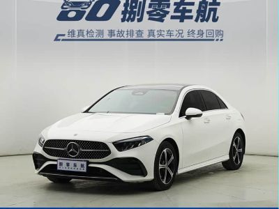 Mercedes-Benz A-Class, 2024 г., белый, 26 000 км Mercedes-Benz A级 2024 A 200 L комплектация «Стиль»