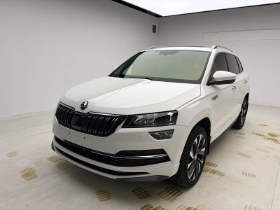 Skoda Karoq, 2022 г., белый, 10 000 км Skoda 柯珞克, 2022 г., белый, 13 000 км