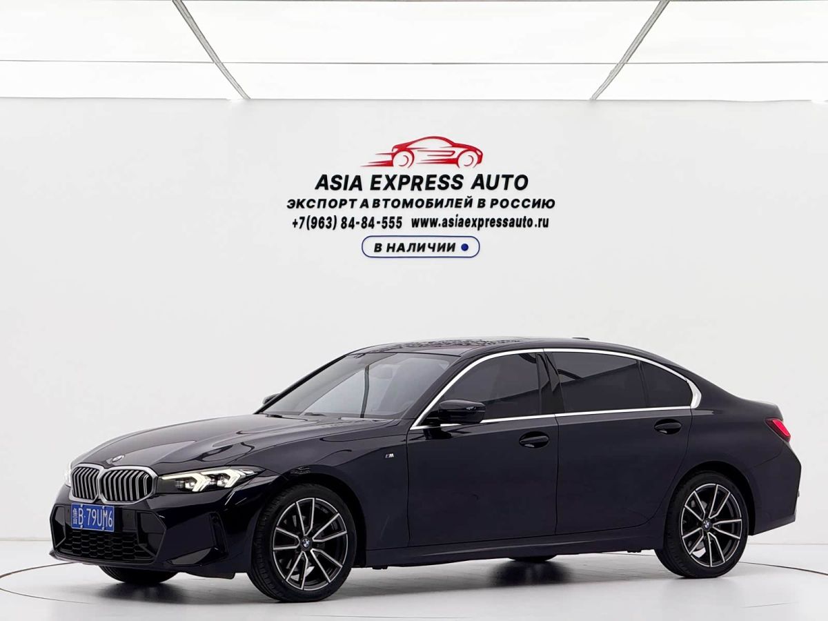 BMW 3 серия, 2023 г., красный / фиолетовый, 47 000 км BMW 3 серия 2023 320Li пакет M Sport