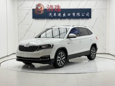 Skoda Kamiq, 2023 г., синий, 22 700 км Skoda 柯米克, 2024 г., белый, 14 000 км