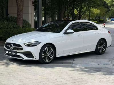 Mercedes-Benz C-Class NEV, 2022 г., синий, 44 000 км Mercedes-Benz C-Class версия NEV 2023 C 350 eL