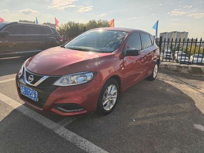 Nissan TIIDA, 2021 г., красный / фиолетовый, 51 000 км Nissan 骐达TIIDA, 2022 г., красный / фиолетовый, 40 000 км