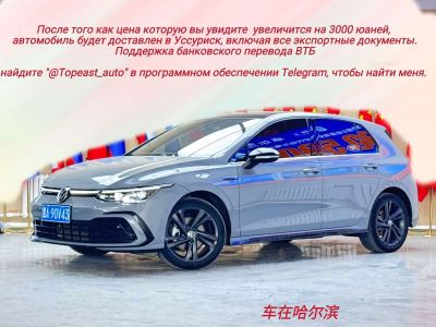 Volkswagen Golf, 2021 г., серебристый / серый, 41 300 км Volkswagen Golf 2021 280TSI DSG R-Line