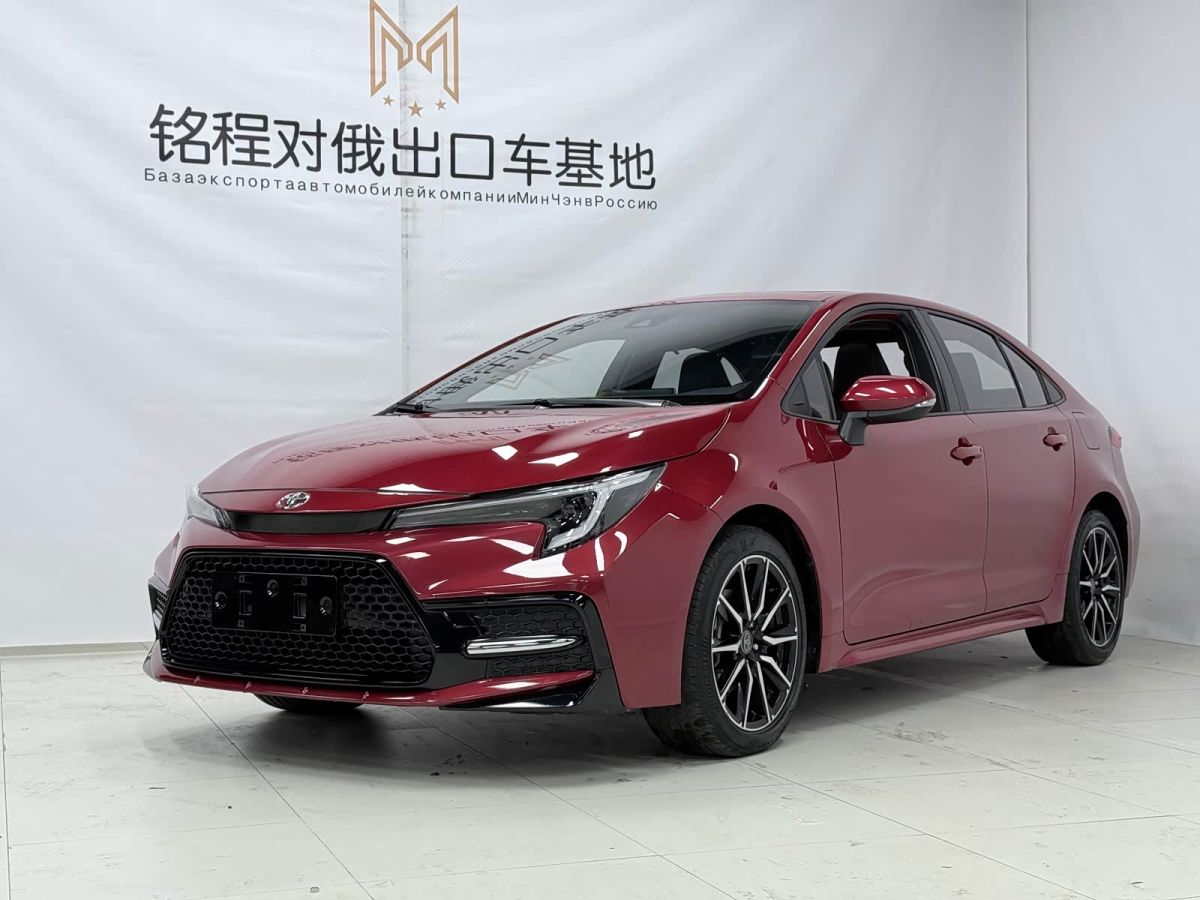 Toyota Levin, 2023 г., красный / фиолетовый, 7 000 км Toyota Levin, 2023 г., красный / фиолетовый, 7 000 км