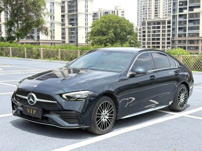Mercedes-Benz C-Class, 2022 г., синий, 46 000 км Mercedes-Benz C-Class 2022 C 260 L Спорт