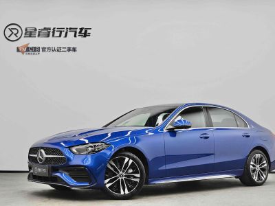 Mercedes-Benz C-Class NEV, 2022 г., синий, 44 000 км Mercedes-Benz C-Class версия NEV 2023 C 350 eL