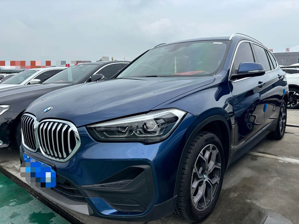 BMW X1, 2021 г., синий, 60 000 км BMW X1 2022 sDrive25Li комплектация «Лидер»