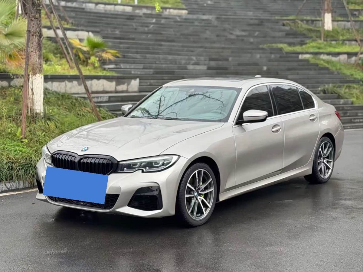 BMW 3 серия, 2022 г., шампань / коричневый, 50 000 км BMW 3 серия 2022 325Li пакет M Sport