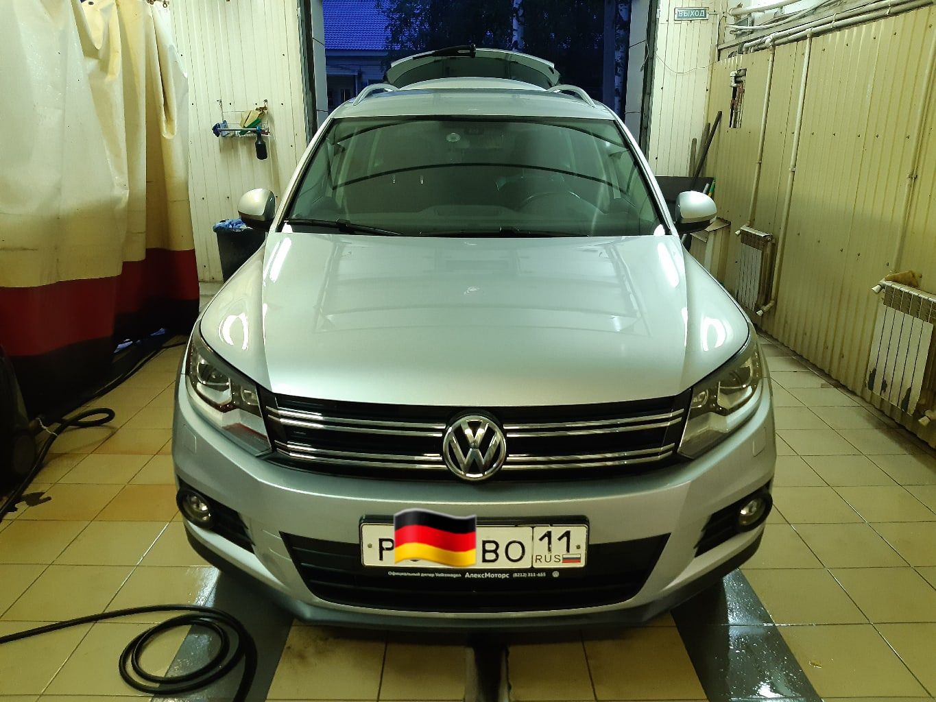 В рамках подбора "Комплексная диагностика автомобиля" была проверена а/м Volkswagen Tiguan