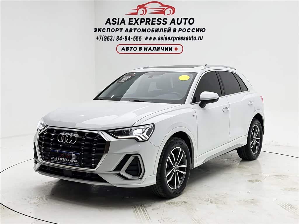 Audi Q3, 2021 г., белый, 21 900 км Audi 奥迪Q3, 2021 г., белый, 21 900 км