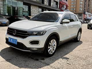 Volkswagen T-Roc, 2022 г., белый, 41 000 км Volkswagen T-Roc 2022 280TSI DSG одна ведущая ось Элита PLUS