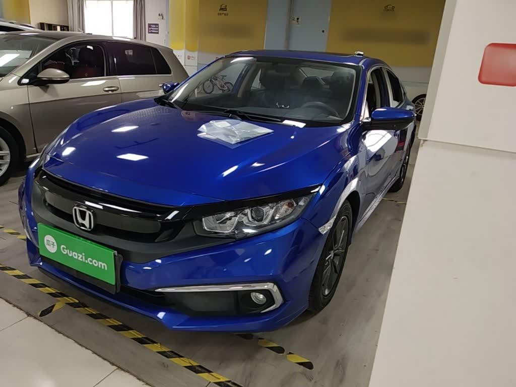 Honda Civic, 2021 г., синий, 26 200 км Honda Civic, 2021 г., синий, 26 200 км