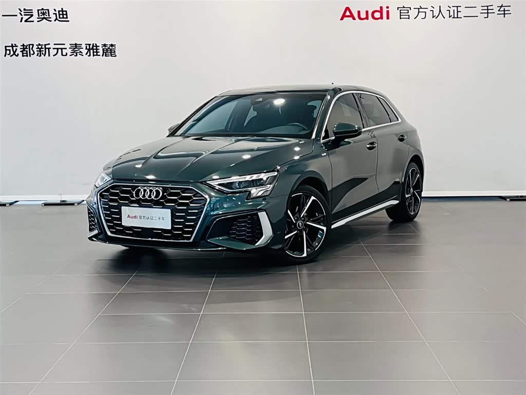 Audi A3, 2022 г., зелёный, 60 400 км Audi A3, 2022 г., зелёный, 60 400 км