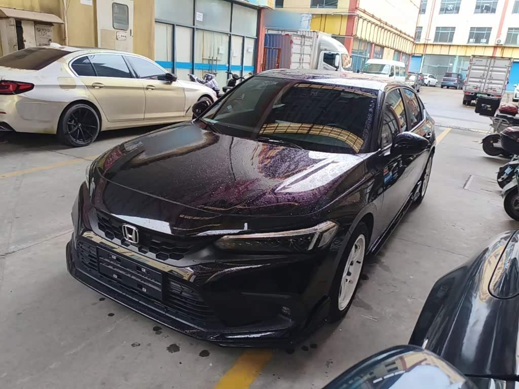 Honda Civic, 2025 г., чёрный, 24 000 км Honda Civic, 2025 г., чёрный, 24 000 км
