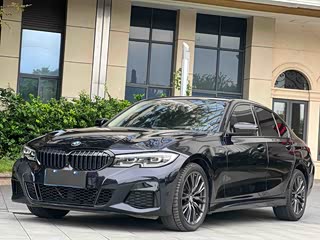 BMW 3 серия, 2022 г., чёрный, 21 900 км BMW 3 серия 2022 обновлённая версия 325Li пакет M Sport, исполнение «Ночь»
