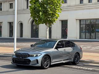 BMW 3 серия, 2023 г., серебристый / серый, 64 800 км BMW 3 серия 2023 325i пакет M Sport, исполнение «Ночь»