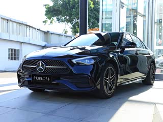 Mercedes-Benz C-Class, 2023 г., чёрный, 60 000 км Mercedes-Benz C-Class 2022 обновлённая версия C 260 L 皓夜 Спорт