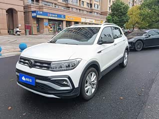 Volkswagen T-Cross, 2022 г., белый, 23 500 км Volkswagen T-Cross 2022 1.5L Автомат Комфорт