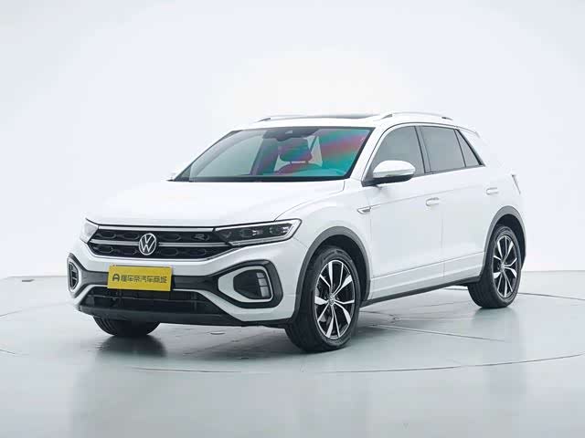 Volkswagen T-Roc, 2024 г., белый, 16 300 км Volkswagen T-Roc 2024 300TSI DSG одна ведущая ось Чэньгуан версия
