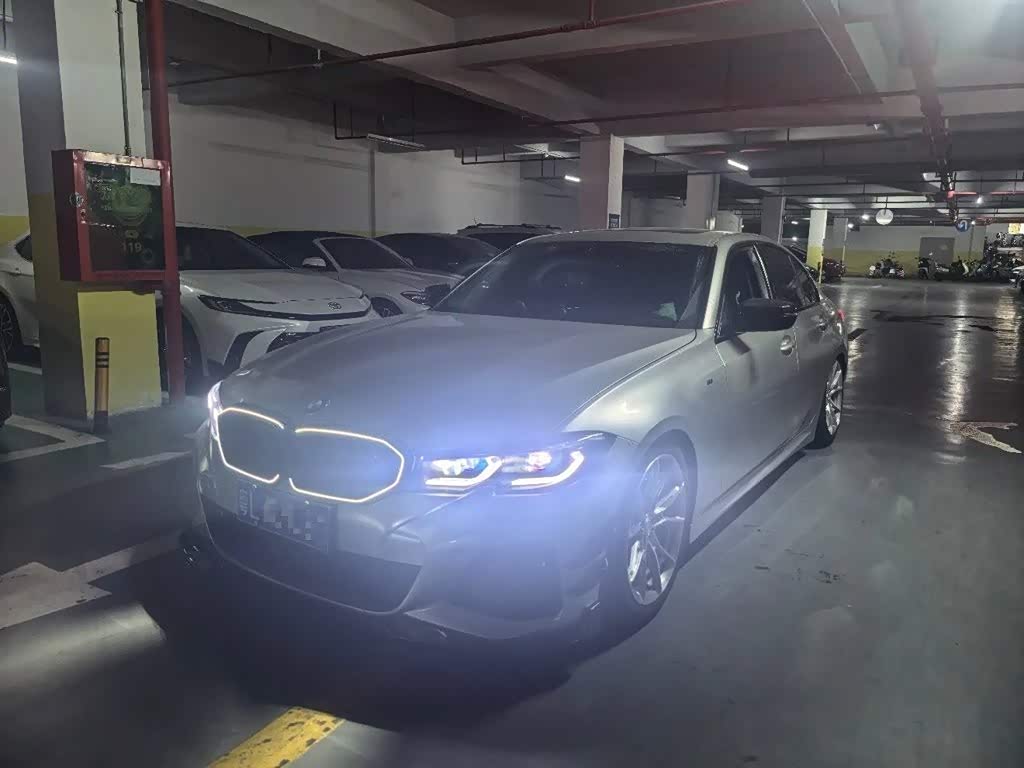 BMW 3 серия, 2022 г., синий, 60 000 км BMW 3 серия 2022 обновлённая версия 325i пакет M Sport, исполнение «Ночь»