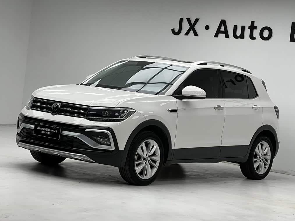 Volkswagen T-Cross, 2022 г., белый, 38 000 км Volkswagen T-Cross 2022 280TSI DSG Комфорт