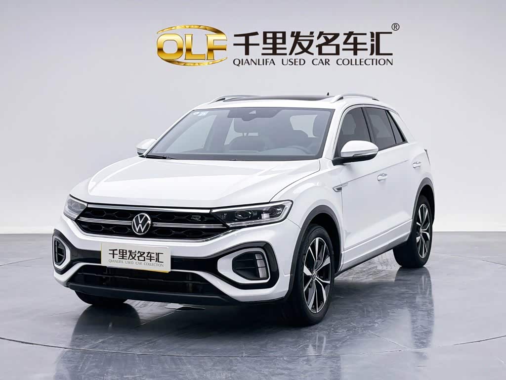 Volkswagen T-Roc, 2023 г., белый, 41 500 км Volkswagen T-Roc 2023 300TSI DSG одна ведущая ось Чэньгуан версия