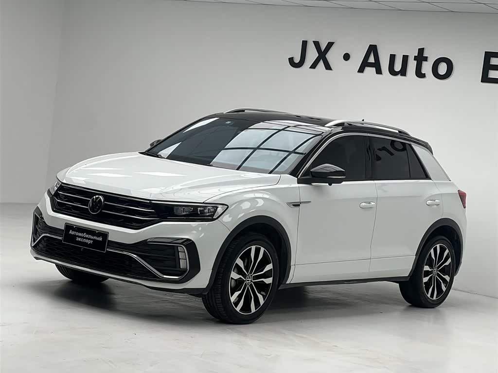 Volkswagen T-Roc, 2022 г., белый, 9 000 км Volkswagen T-Roc 2022 280TSI DSG одна ведущая ось R-Line Pro PLUS