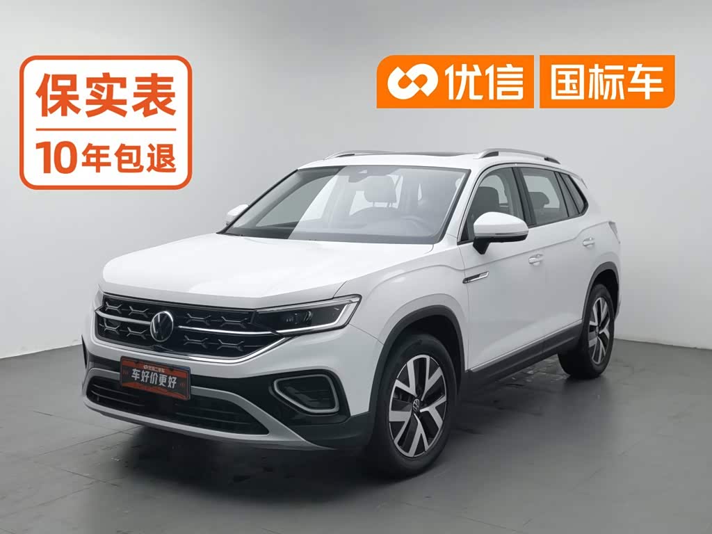 Volkswagen Tayron, 2024 г., белый, 58 100 км Volkswagen Tayron 2023 330TSI одна ведущая ось комплектация «Люкс Plus», исполнение «Цзиньцзе»
