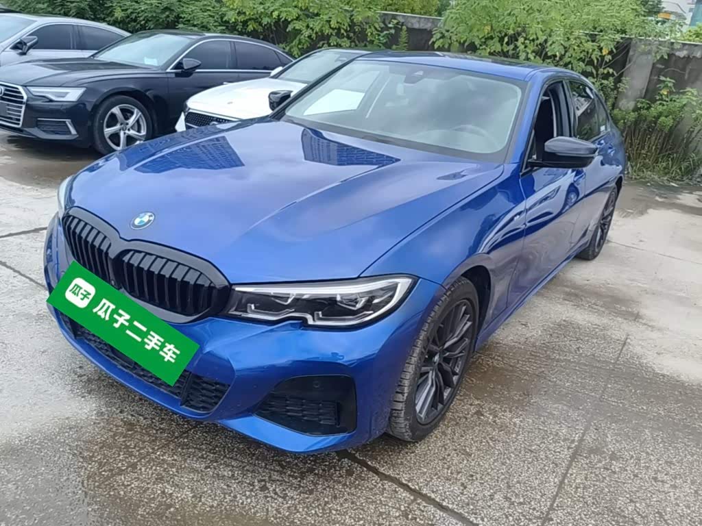 BMW 3 серия, 2022 г., синий, 60 900 км BMW 3 серия 2022 обновлённая версия 330Li xDrive пакет M Sport, исполнение «Ночь»