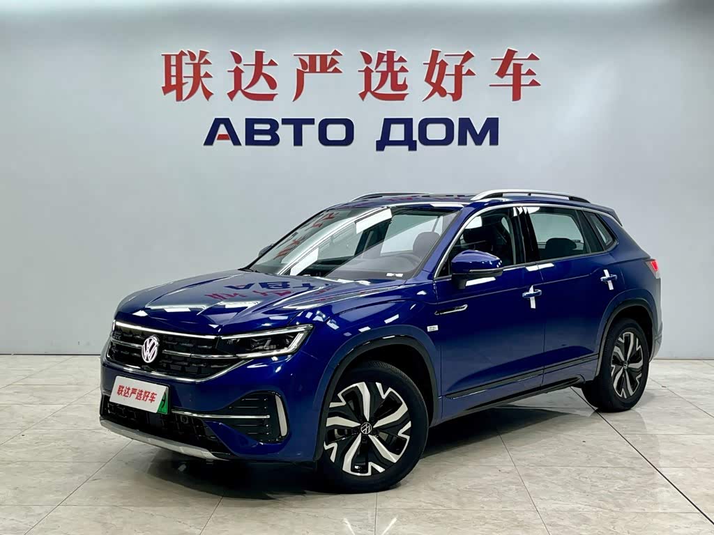 Volkswagen Tayron GTE, 2023 г., синий, 25 000 км Volkswagen Tayron GTE 2023 280TSI комплектация «Люкс Plus», исполнение «Цзиньцзе»