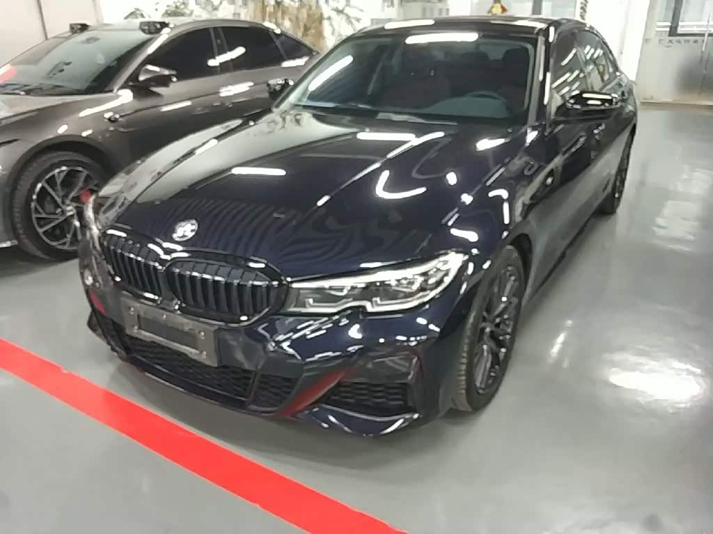 BMW 3 серия, 2022 г., синий, 75 900 км BMW 3 серия 2022 325Li пакет M Sport, исполнение «Ночь»