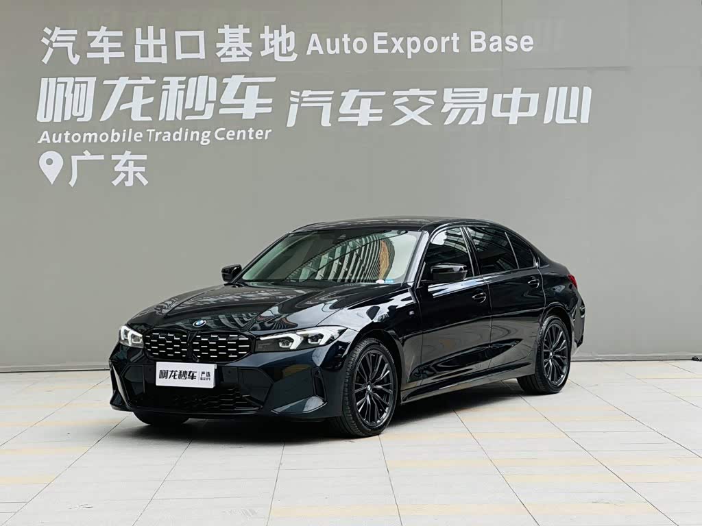 BMW 3 серия, 2024 г., чёрный, 12 300 км BMW 3 серия 2024 325Li пакет M Sport, исполнение «Ночь»