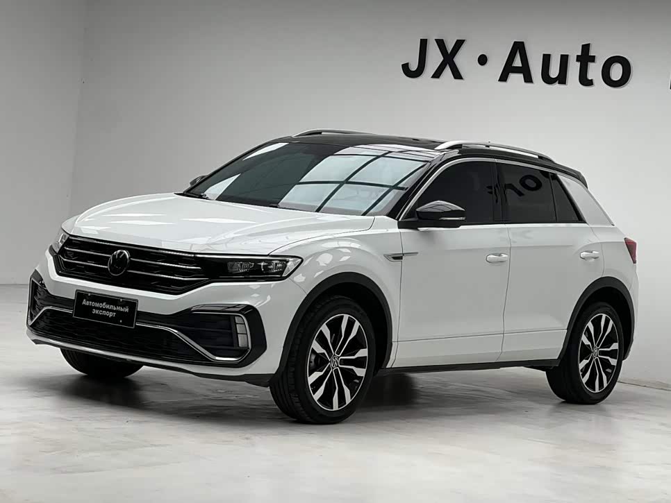 Volkswagen T-Roc, 2022 г., белый, 57 000 км Volkswagen T-Roc 2022 280TSI DSG одна ведущая ось R-Line Pro PLUS
