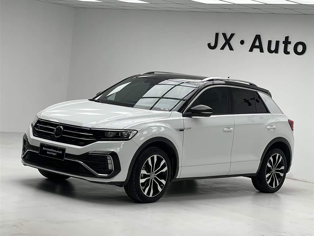Volkswagen T-Roc, 2022 г., белый, 41 000 км Volkswagen T-Roc 2022 280TSI DSG одна ведущая ось R-Line Pro PLUS